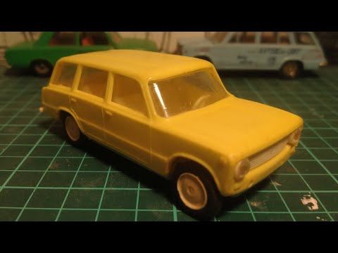 Видео: ВАЗ-2102 1:43 (Черноморская игрушка)