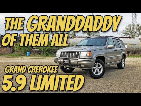 Видео: Jeep Grand Cherokee 5.9 Limited 1998 года — прародитель современных внедорожников с высокой произ...