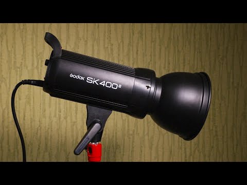 Видео: Вспышка Godox SK400 II  Aliexpress