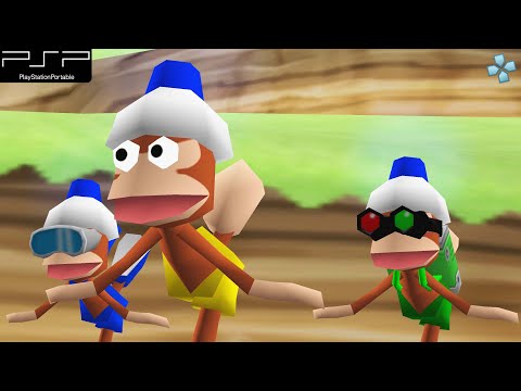 Видео: Ape Escape Academy — игровой процесс PSP 4k 2160p (PPSSPP)