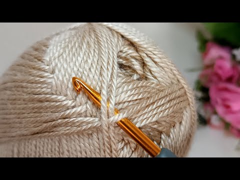 Видео: Моя Бабушка показала Мне Эти милые стежки для вязания крючком! Простой узор для вязания крючком