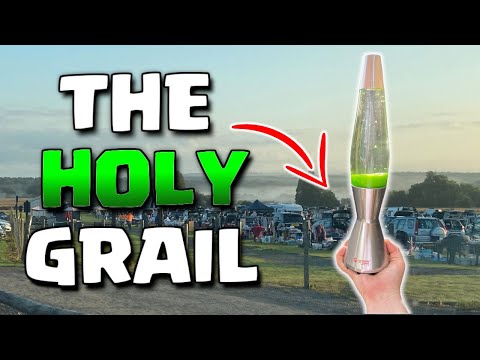 Видео: Святой Грааль лавовых ламп находок в Carboot. 5 распродаж за 6 дней!!