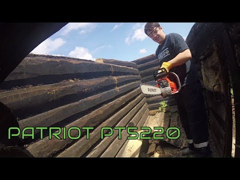 Видео: Обзор и тест бензопилы PATRIOT PT 5220