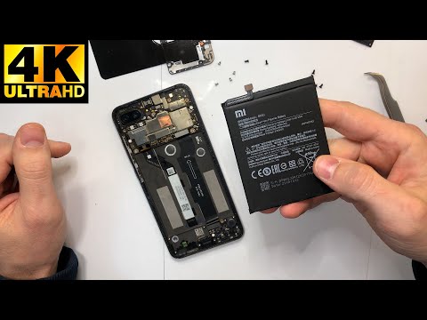 Видео: Xiaomi Mi8 Lite - Замена Аккумулятора / Battery Replacement