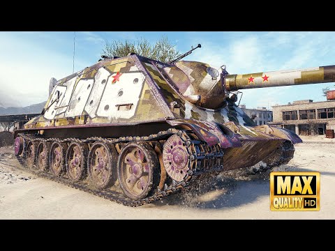 Видео: WZ-113G FT: Большой урон на карте «Город-призрак» - World of Tanks