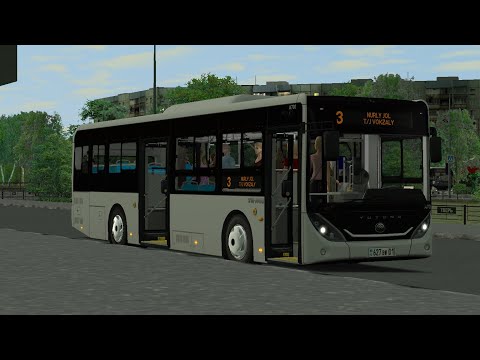 Видео: Omsi 2 Тверь. Yutong E10I(ZK6106BEVG) Tuning маршрут 3
