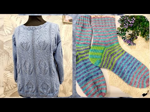 Видео: Довязала голубую блестяшку 🫐 Немного продвижений 🧶