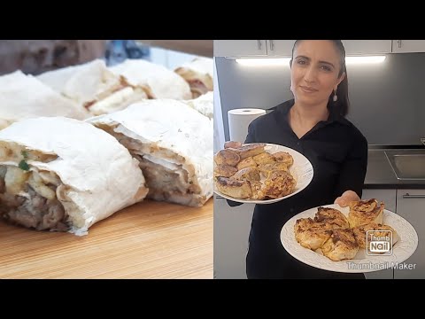 Видео: նորույթ🤔 լավաշով ռուլետներ հետաքրքիր միջուկներով/արագ պատրաստվող նախաճաշ/рулет с лавашом 😋😋