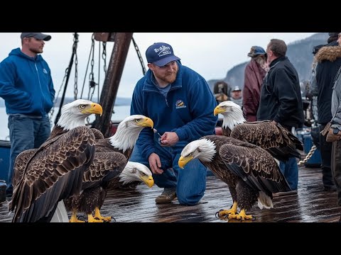 Видео: Несколько Орлов Каждый День Прилетали к Мужчине. Причина Этого Шокировала Всех!