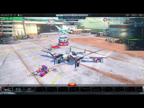 Видео: День рожденье World of Warplanes