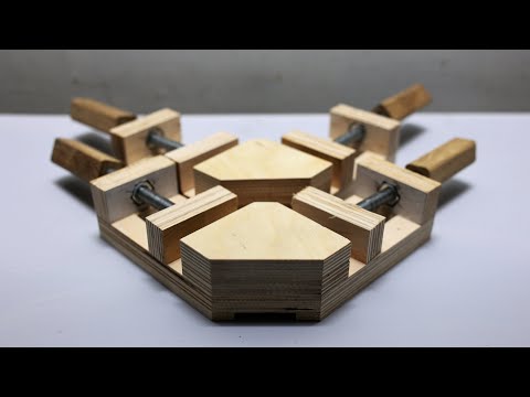 Видео: Не трать деньги на струбцины! Лучшие угловые DIY струбцины из фанеры!