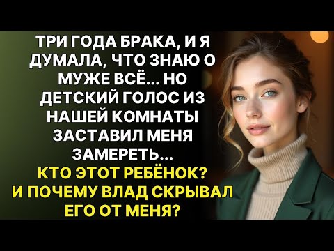 Видео: Жена вернувшись домой услышала из комнаты детский голос, и ужаснулась -  ведь у нее не было детей...