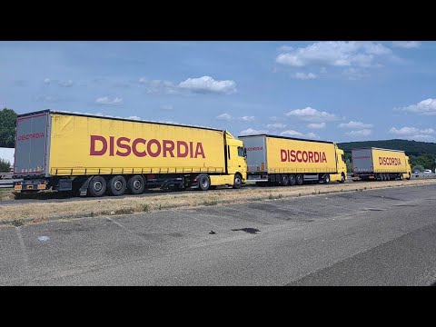 Видео: Румънец ми изкара нож в Унгария | Denis Kadirow TruckVloger