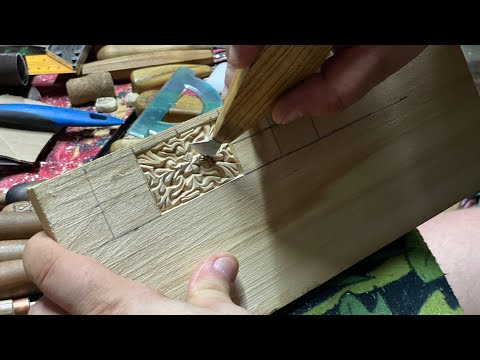 Видео: Резьба по дереву для всех.Это может каждый.Урок для новичка!