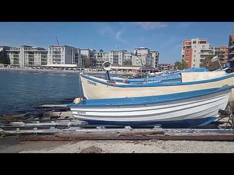 Видео: Морски гледки Поморие есен 2025. Sea views Pomorie autumn 2025.