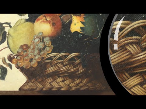 Видео: Как нарисовать натюрморт Караваджо "Корзина с фруктами",