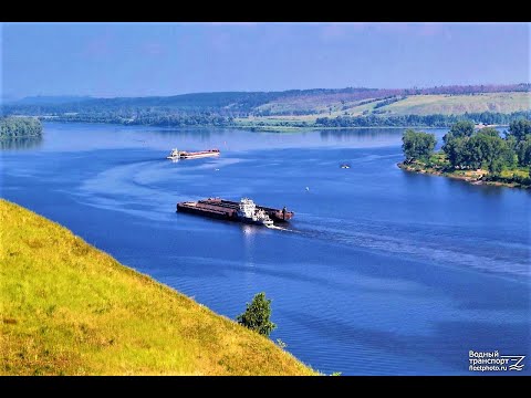 Видео: Река Кама вид с Коммунального моста обзор город Пермь Пермский край