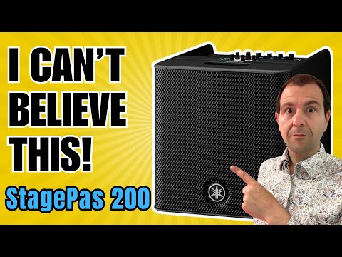 Видео: Yamaha StagePas 200 — мощный звук, компактная коробка! Лучшая портативная акустическая система 20...