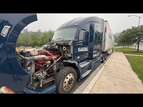 Видео: Кондиціонер В тягач  Kenworth 680 