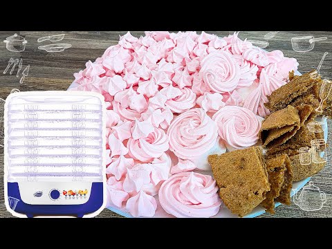 Видео: Пастила и меренга в сушилке для овощей и фруктов (Сушилка Великие Реки Волга-8)