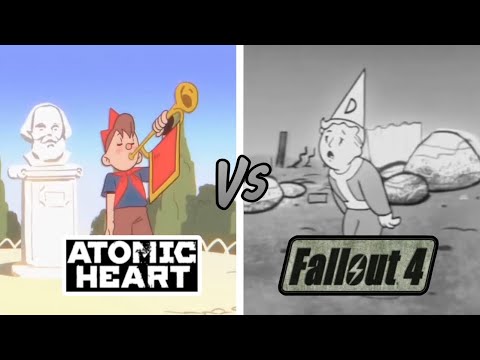 Видео: Atomic Heart VS Fallout 4: Анимации навыков