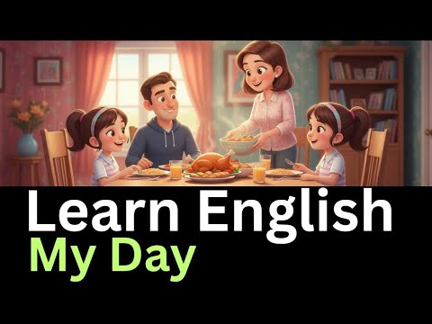 Видео: День из жизни | Изучение разговорного английского | Распорядок дня | Практика разговорного англий...