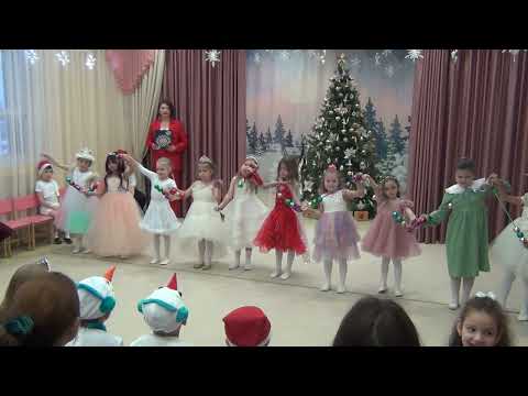 Видео: Новый год  Подготовительная группа № 9  27 12  23