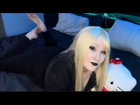 Видео: ASMR | Твоя девушка-гот утешает тебя после работы 💋