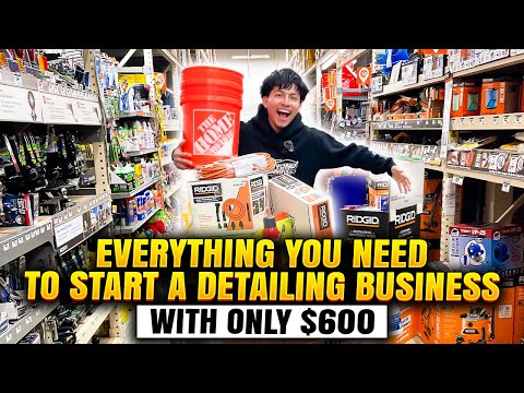Видео: Как открыть бизнес по мобильной мойке автомобилей всего за 600 долларов в 2025 году (пошаговое ру...