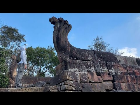Видео: Царство Змея Горыныча: комплекс Преа Вихеа на границе Тайланда и Камбоджи