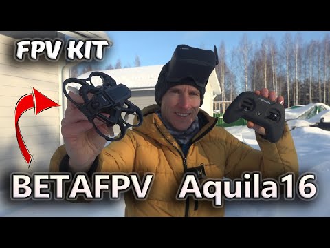 Видео: Новичкам и не только! ... Обзор на новый квадрокоптер BETAFPV Aquila16 FPV Kit