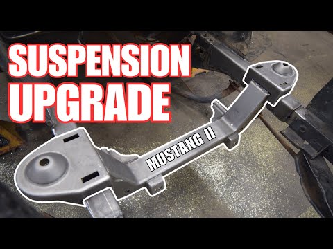 Видео: Установка поперечины | Комплект IFS для Mustang II 1965 года