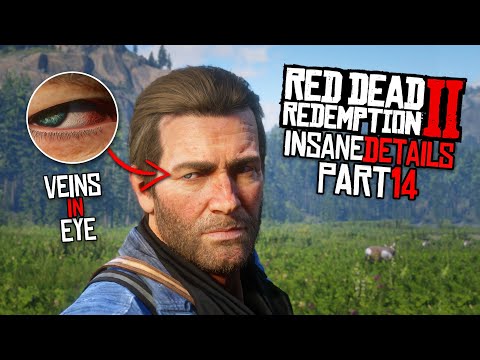 Видео: 15 Безумных Деталей в Red Dead Redemption 2 (часть 14)