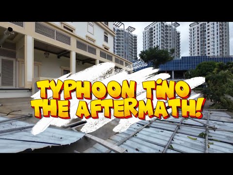 Видео: Тайфун Тино — последствия!