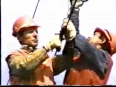 Видео: Контактная сеть. Обслуживание (Contact network. Service)
