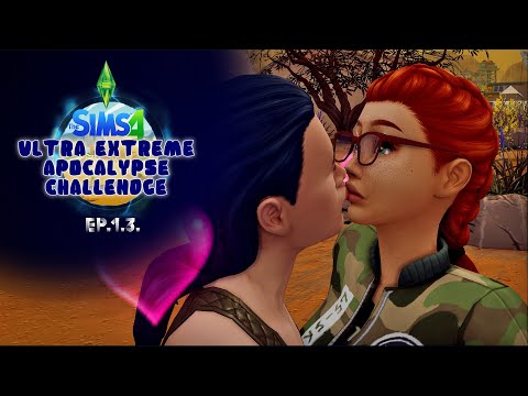Видео: Ультра экстремальный апокалипсис | Ep.1.3.| Первые отношения? | The Sims 4