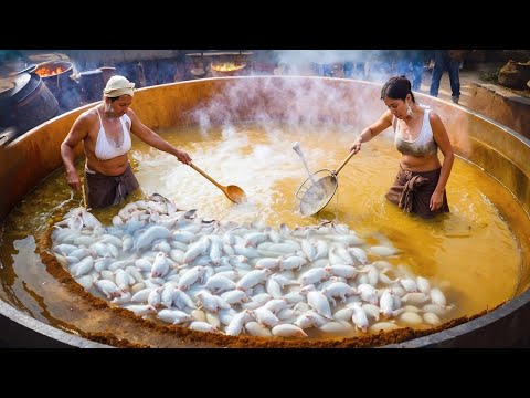 Видео: От Этой Уличной Еды Волосы Встанут Дыбом, Вы Точно Офигеете!