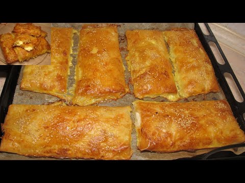 Видео: Най - вкусните, лесни и хрупкави банички със сирене.