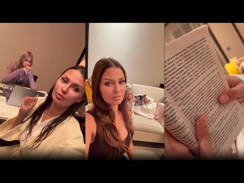 Видео: Дочка Виктории Бони ради телефона будет читать книжки на русском! Читает Мастер и Маргариту!