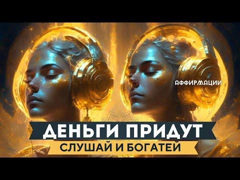 Видео: АФФИРМАЦИИ ДЛЯ ПРИВЛЕЧЕНИЯ БОЛЬШИХ ДЕНЕГ! ДЕНЬГИ ПРИДУТ! СЛУШАЙ И ПРИТЯГИВАЙ БОГАТСТВО!
