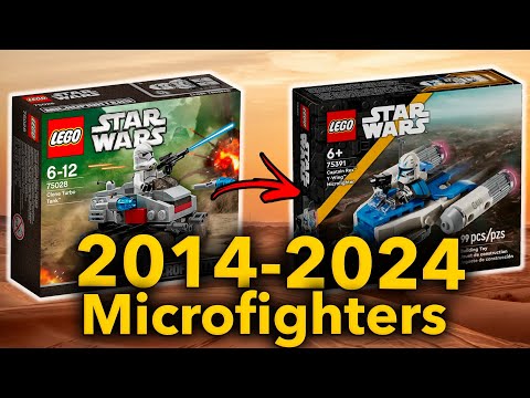 Видео: ВСЕ MICROFIGHTERS В LEGO STAR WARS 2014-2024...