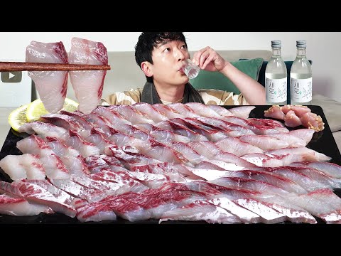 Видео: Сырая рыба кефаль! MUKBANG REALSOUND ASMR ЕДИНСТВЕННОЕ ШОУ