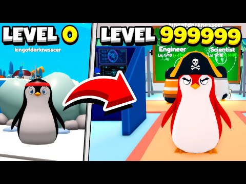 Видео: ПРЕВРАТИЛСЯ В ПИНГВИНА И СОЗДАЛ СВОЁ КОРОЛЕВСТВО! ROBLOX Penguin Tycoon