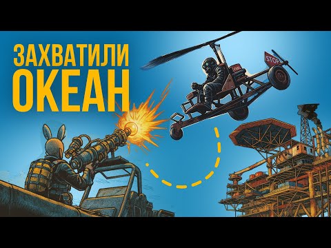 Видео: ПИРАТЫ ЗАХВАТИЛИ ОКЕАН! РЕЙД В ОНЛАЙНЕ Rust/Раст