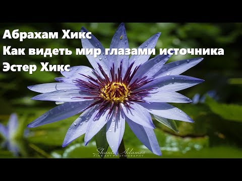 Видео: Абрахам Хикс – Как видеть мир глазами источника – Эстер Хикс