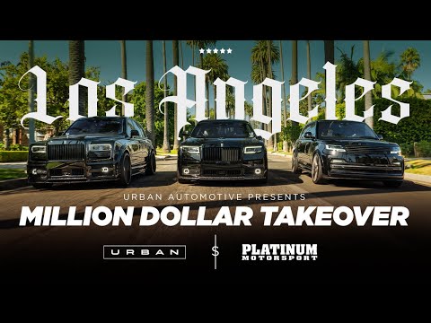 Видео: Британские автомобили класса люкс захватывают Лос-Анджелес — Urban Automotive x Platinum Motorsport