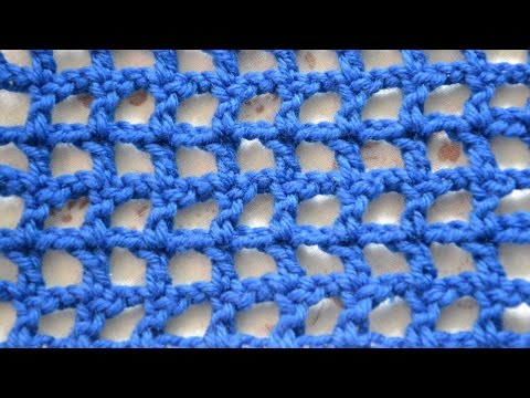 Видео: ♦ Вязание для начинающих - Как вязать филейную сетку крючком • ellej
