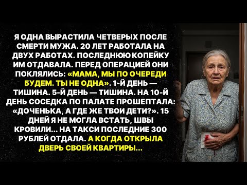 Видео: Четверо детей клялись навещать. Но 15 дней...