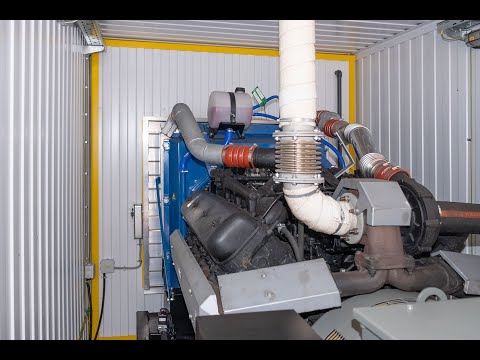 Видео: Испытание ДЭС 200 кВт, АД-200 ЯМЗ, в контейнерном исполнении (Дизель-Систем)