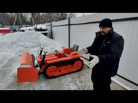 Видео: Самодельный бульдозер ПАРАДОКС п 20 800кг. вес за 380тр